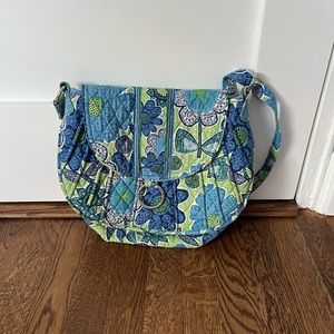 Vera Bradley Shoulder Bag (Blue/Green pattern)
